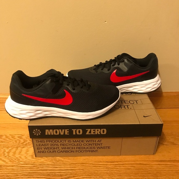 nike revolution 4 mens red
